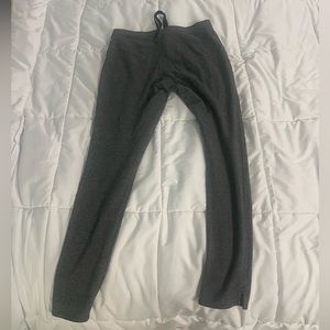 Grey Abercrombie and Fitch joggers size large